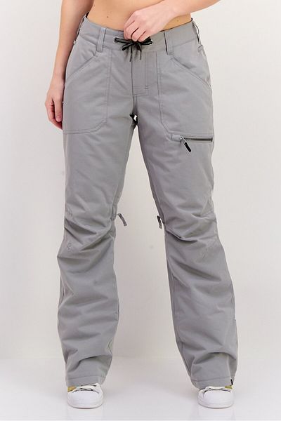 Roxy Women Sportswear Fit Solid Outdoor Snow Pants, Grey