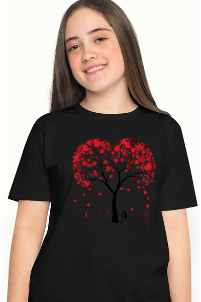 StoryGift Romania Tricou Femei cu un copac sub care stau o femeie si un barba...