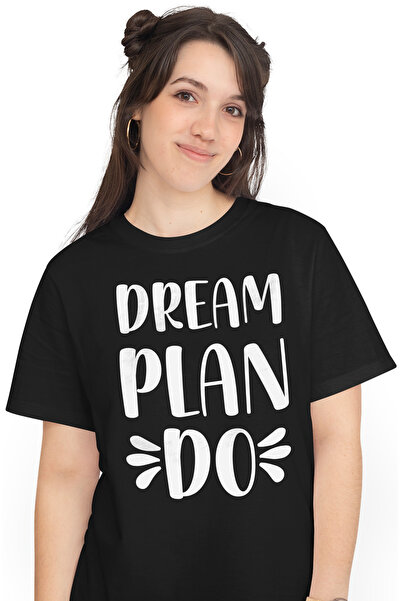 StoryGift Romania Tricou Femei cu planul de vis si mesajul in limba engleza "...
