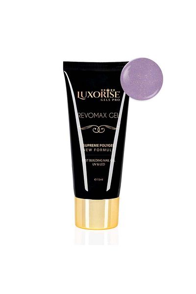 LUXORISE Polygel REVOMAX GEL LUXORISE Trandafir Lăptos, 15ml