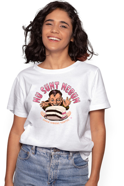 StoryGift Romania Tricou Femei Iubitorii de dulciuri text haios nu sunt nebun...