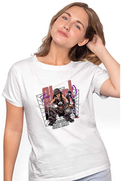 StoryGift Romania Tricou Femei Fata In Stil Hip Hop Text Fii Atent Te Uramres...