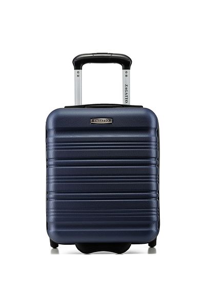 zagatto Troler de cabină ® ZG508 ABS XS, 20L, 40x30x20 cm, albastru, compatibil cu bagajele de mână Wizz Air