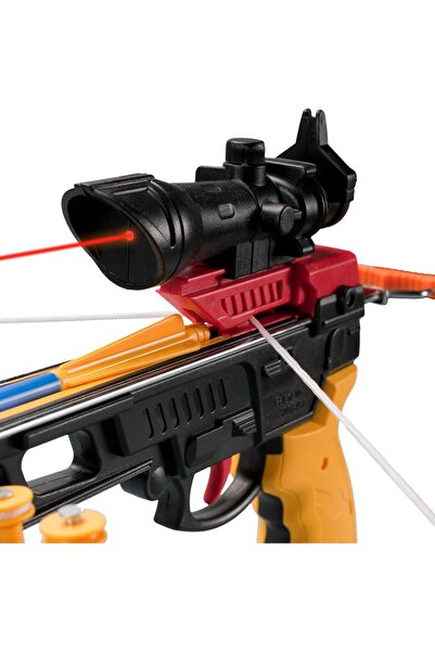 ACTION ONE Toy crossbow, with suction cups and infrared 36x30cm