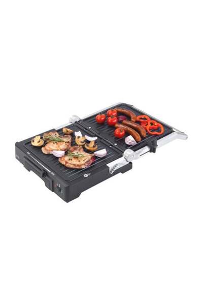 ECG Electric grill KG 300 deluxe, 2000 W, 3 cooking types