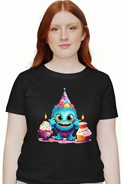 StoryGift Romania Tricou Femei cu o creatura in forma de minge, ilustratie, z...