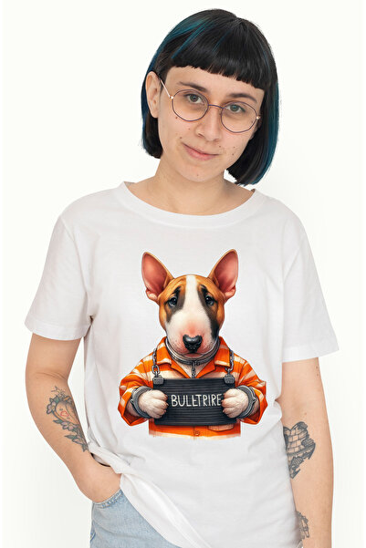 StoryGift Romania Tricou Femei cu un catel Buletrire la inchisoare, poza de p...