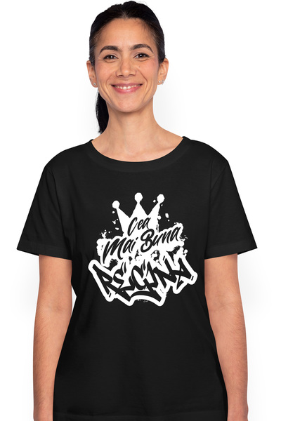 StoryGift Romania Tricou Femei Pentru Cea Mai Buna Regina, Apreciere, Cadou, ...