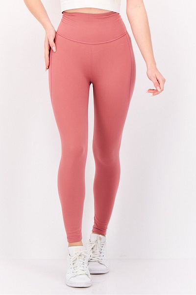 adidas Women Tight Fit Training Leggings, Mauve