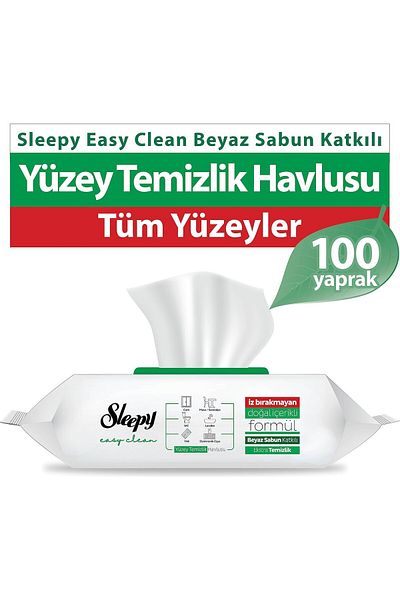 Sleepy Surface Cleaning Towel 100 Pieces 12 Pieces