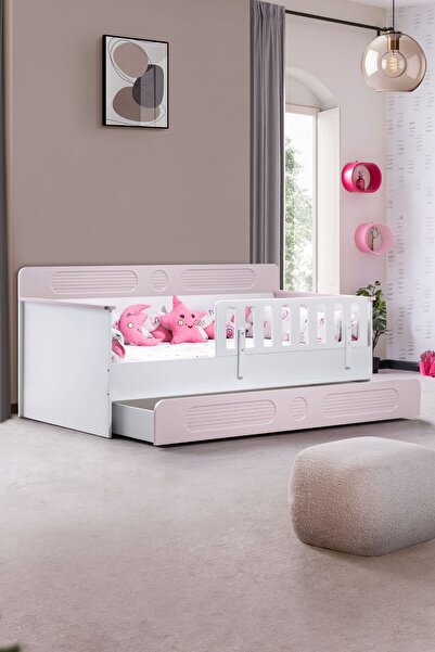 Setay Yavrulu Karyola, Flora Yavrulu Montessori Karyola - Pembe