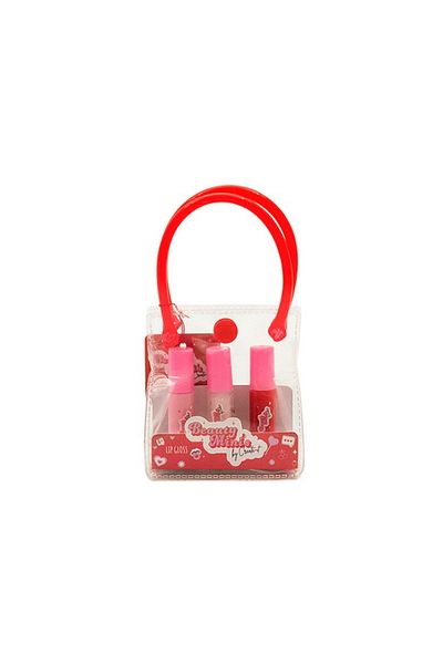 Create It Mini Lip Gloss Set with Bag - Beauty Mini's
