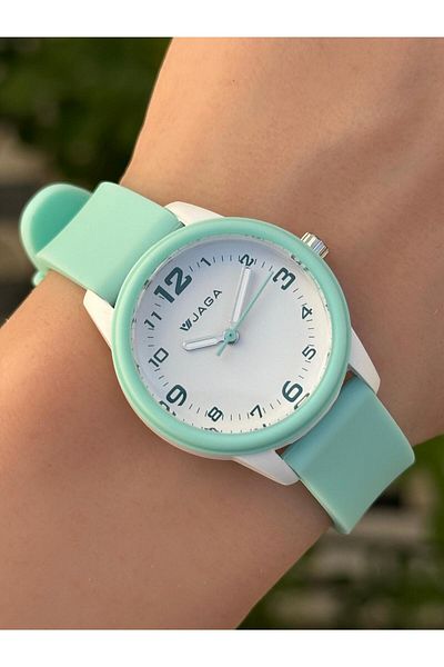 Jaga Analog Numeral Dial 2 Years Warranty 3 Atm Water Resistant Unisex Children Wrist Watch An01