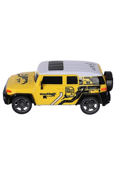 rexa Walstar Car With Remote For Boys, Yellow