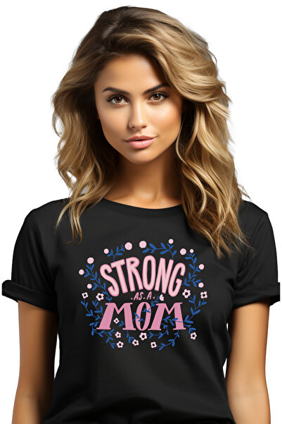 StoryGift Romania Tricou Femei Personalizata Pentru Mame Puternice, Strong as...