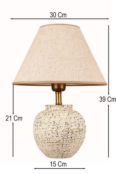 Hmydesign Niveon Handmade Decorative Ceramic Lampshade