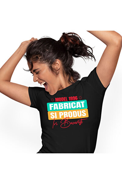 StoryGift Romania Tricou Femei cu Mesaj Colorat Haios In Limba Romana Text Ca...