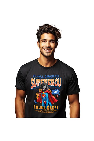 StoryGift Romania Men's T-shirt with Tiger in Martial Arts Costume Karate Combat Motif,Black_XL