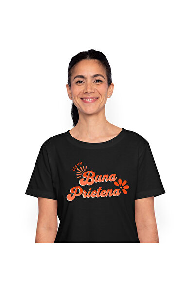 StoryGift Romania Tricou Femei cu Dedicatie Pentru Cea Mai Buna Prietena Mama...