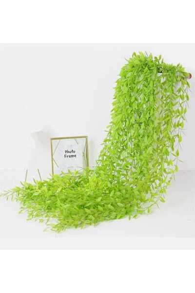 yapay çiçek evi AĞLAYAN SÖĞÜT AĞACI Dalı 82 cm Dekor Balkon Saksı