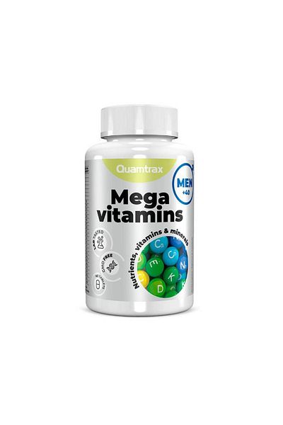 Quamtrax Mega Vitamins For Men 60 tablets, Quamtrax, Multivitamins for men