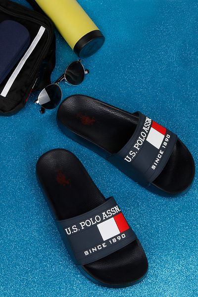 U.S. Polo Assn. يو اس بولو اسنشبشب كاجوال للرجال من 4M Nico 4Fx101685212 أزرق