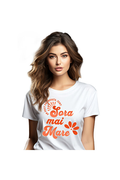 StoryGift Romania Tricou Femei cu Familie Text Promovare, Copil, Nou-Nascut, ...