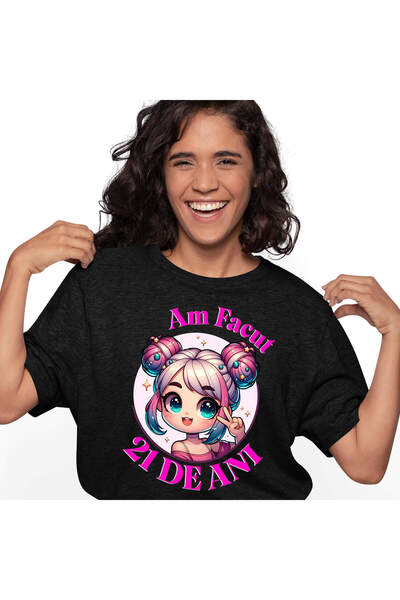 StoryGift Romania Tricou Femei cu fata Stil Anime Cu Par Roz Petrecere Copii ...