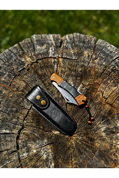 ÖZKRİSTAL Kristal El Yapımı Karışık Epoksi Bıçak