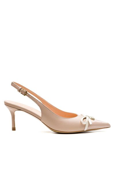Sofia Baldi Marro beige genuine leather women's stiletto & evening dress