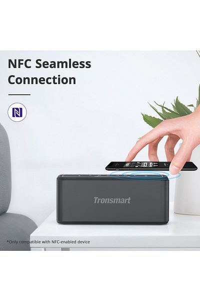 Tronsmart Tronsmart Element Mega Pro Speaker 60W, Waterproof IPX5, Wireless Bluetooth 5.0, SoundPulse (Black).