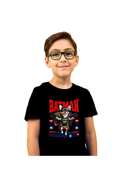 StoryGift Romania Tricou Copii cu Iubitorii De Supereroi Personaje Mesaj Haios Sarcasm Relatia Dra,Black_6ANI