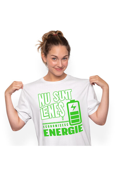 StoryGift Romania Tricou Femei cu Baterie Reincarcare Energie Oboseala Extenu...