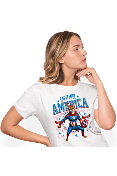 StoryGift Romania Tricou Femei cu Abisinian / Abyssinian Pisica In Costum de ...