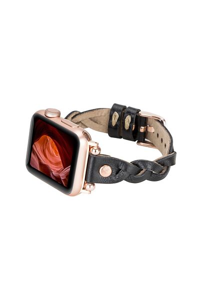 PLM Apple Watch Compatible Leather Cord Wanda 38-40-41mm Rt Rst1