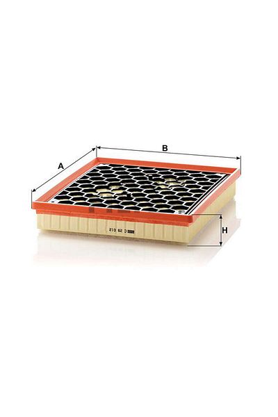 MANN Air Filter Insignia 1.4 Turbo Ecoflex-1.6-1.6 16V-1.8-2.0Cdti-Biturbo-Turbo-2.8 V6 t Gnzrz