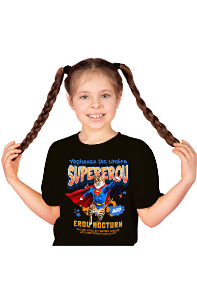 StoryGift Romania Tricou Copii cu Supereroi Personaje Maraton Alergator Prega...