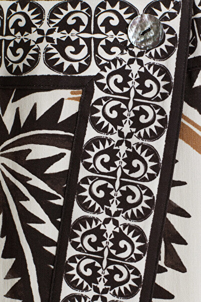 H&M Baskılı Anvelop Etek