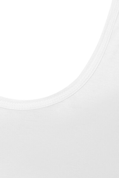 SÜVARİ Süvari 3 Pieces Comfortable Fit 100% Cotton White Undershirt