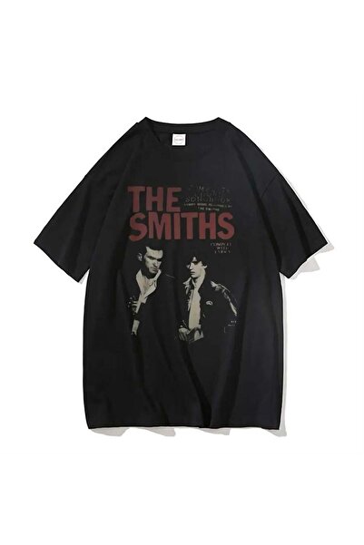BALİNA Siyah Vintage The Smiths Unisex T-shirt THE SOLO