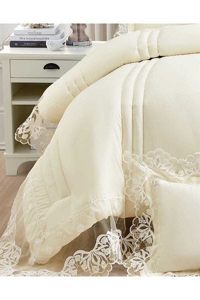 Red Rose Double bedspread, 8-piece event set, quilt size 240 x 260 cm