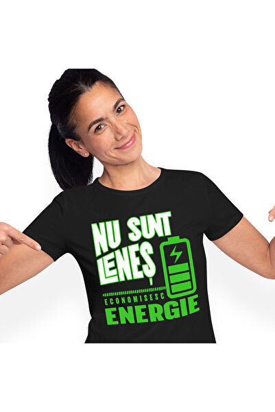 StoryGift Romania Tricou Femei cu Baterie Reincarcare Energie Oboseala Extenu...