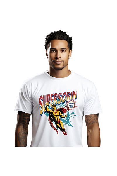 StoryGift Romania Tricou Barbati cu Minge De Baschet Animata Pe Teren Supereroi Personaje Iubitori,White_L