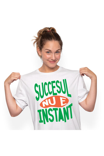 StoryGift Romania Tricou Femei cu Mesaj Colorat Text In Limba Romana Motivati...