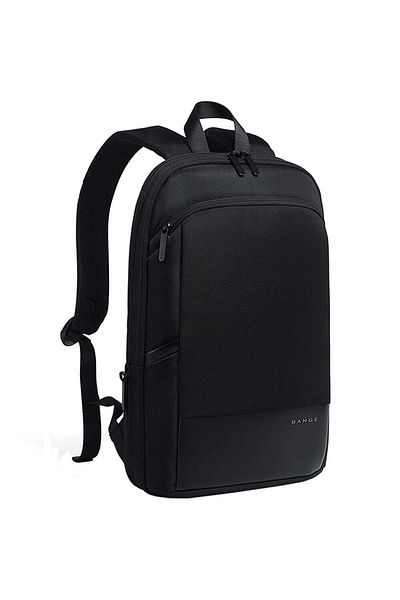 BANGE Laptop Super Slim Backpack For 15.6" Laptop, Expandable And Soft Back, Anti-theft Pocket