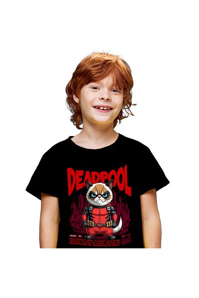 StoryGift Romania Tricou Copii cu Animal Lenes Vesel Pe Placa De Skateboard Supereroi Personaje Di,Black_4ANI