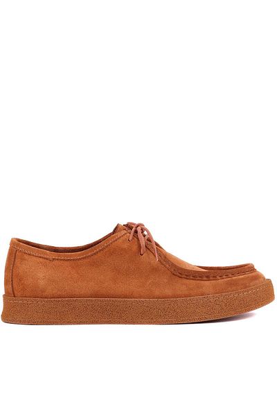 Ahmed Hamdi Bey Alvin X Tan Suede Men's Leather Shoes
