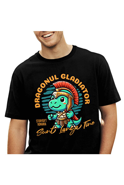 StoryGift Romania Tricou Barbati cu Pisivca Tinuta moderna Cu Bicicleta Plimb...