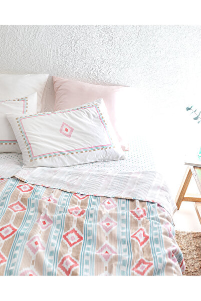 Madame Coco Mandel – Doppelt kardiertes, bedrucktes Piqué-Set