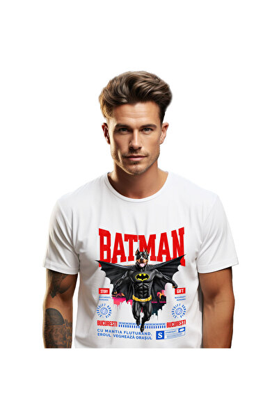 StoryGift Romania Tricou Barbati cu Gogoasa Glazurata Roz Pe Placa De Skatebo...